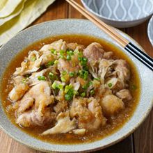 【冷やしても美味しい!鶏肉と舞茸のみぞれ煮】夏バテ/さっぱり