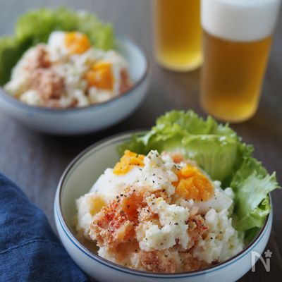 炙り明太子のポテトサラダ