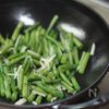いんげんの生姜きんぴらの工程1