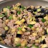 余り野菜でお助けレシピ!【ナスとピーマンのそぼろ飯】の工程5