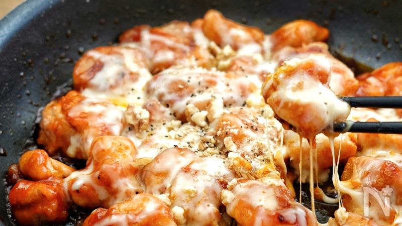 フライパンで やみつきチーズ旨ケチャチキン レシピサイト Nadia ナディア プロの料理家のおいしいレシピ