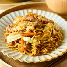 ほったらかしで簡単！【ソース焼きそば】