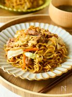 ほったらかしで簡単!【ソース焼きそば】