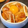 ご飯にどーんとのせて大満足◎【鶏肉とネギの照り焼き丼】の工程5