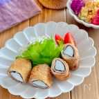 ほくほく♩長芋と海苔の肉巻きフライ