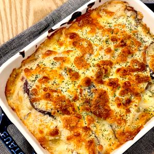michuの作ってみた!投稿(【さつまいもときのこの味噌グラタン】ほんのり和を感じる♪)