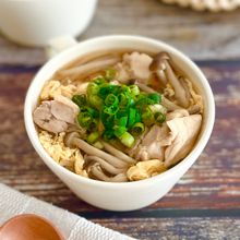 【鶏の旨たまスープ】鶏の旨味たっぷり!