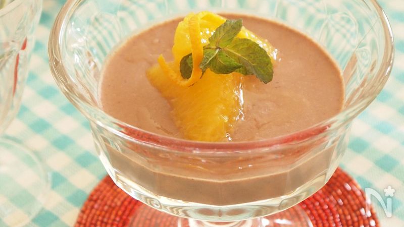 チョコレートとオレンジのパンナコッタ | レシピサイトNadia