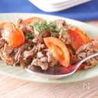 10分で完成! 牛肉とトマトのコチュジャン炒め