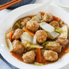 『肉団子と白菜の中華あんかけ』とろ〜り♪ご飯に合う！