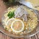 【ネギ塩レモンの冷やしラーメン】ささみはレンチンで！