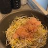 【フライパン1つ・ほったらかし】鶏ひき肉もやし煮込みの工程1