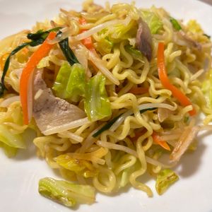 えみりんの作ってみた!投稿(【絶品♡塩焼きそば】ソースもいいけど塩もいい!)