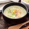 やさしい甘さとクリーミー感♪白菜とコーンの厚揚げ豆乳スープ