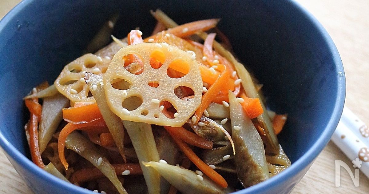 白だしで作る”きんぴらごぼう”