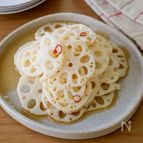 【包丁も火も使いません】れんこんのピリ辛和え｜和えてお店の味
