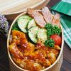 お弁当定番の仲間入り♪すぐできチキンチャップ弁当の工程3