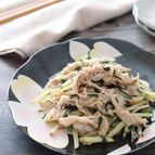 【新じゃがと豚肉の和風炒め】シャキシャキさっぱり美味しい♪