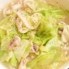 しゃきぴよラブの作ってみた!投稿(煮るだけ5分♪疲れた胃腸に♪『鶏肉とキャベツのうま塩うどん』)
