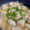 えみりんの作ってみた!投稿(ふんわり肉団子と白菜の中華煮込み。)