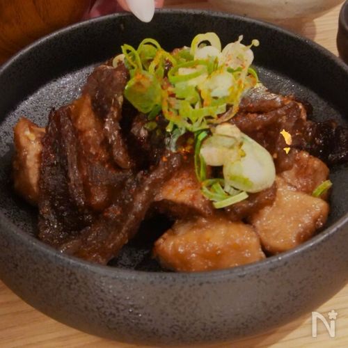 節約&ヘルシー!なんちゃって鶏皮の甘辛焼き🐔✨
