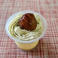 【モンブランプリン】プリンはコンビニのプリンを活用して・