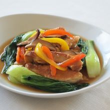 豚ロースの軽い中華煮込み