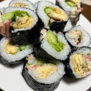 ぽちゃこの作ってみた!投稿(【我が家のサラダ巻き】パクパクいける！節分の恵方巻きにも◎)