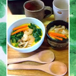 チョロリスの作ってみた!投稿(【中華あんかけ茶碗蒸し】ぷるっぷる♡褒められ副菜！)