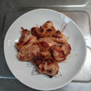 KUMIKOの作ってみた!投稿(漬けて焼くだけ！甘みそ香るジューシー鶏もも肉♪お弁当にも◎)