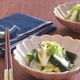 火を使わず簡単☆食物繊維たっぷり♪白菜とわかめナムル
