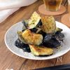 簡単やみつき!なすの海苔塩唐揚げ。