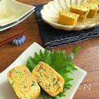 ツナマヨとねぎの出汁巻き卵☆お弁当やおつまみに♪