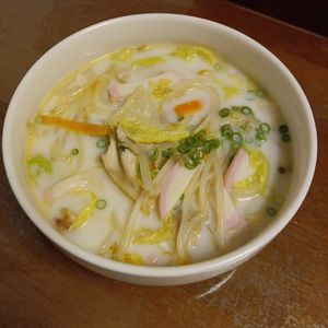 907307の作ってみた!投稿(【インスタ120万回再生】白菜のうま塩ちゃんぽんスープ)