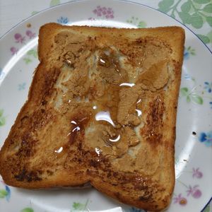 KUMIKOの作ってみた!投稿(朝ごはん救世主！きなこトースト)