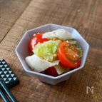 キャベツとささみとミニトマトの酢の物