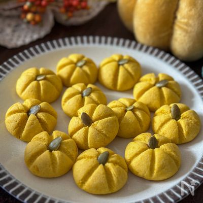 ハロウィンにぴったり♡【かぼちゃクッキー】