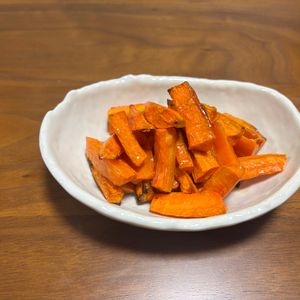 こむぎの作ってみた!投稿(驚きの甘さ！魔法のにんじんロースト)