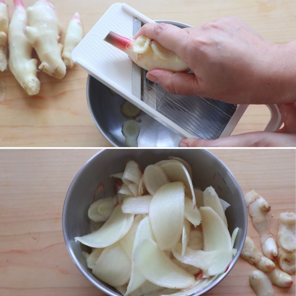 ぽんmam Amazon | 大洋物産 寿司ガリ 白ガリ 生姜酢漬け 甘酢生姜平切 がり生姜