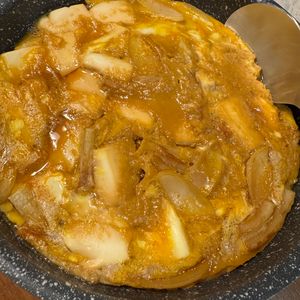 ドキ子ちゃんの作ってみた!投稿(蒲鉾の食感がいいアクセント「豆腐と蒲鉾の卵とじ」)