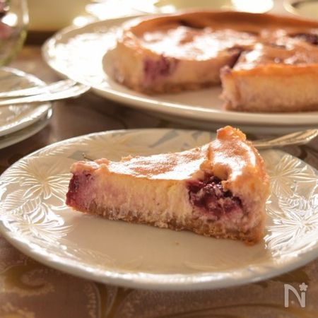 ブラックベリーのチーズケーキ By 豊田 亜紀子 レシピサイト Nadia ナディア プロの料理家のおいしいレシピ