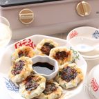 チーズにらまんじゅう☆ホットサンドメーカー
