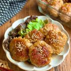 絶品☆【シャキシャキもやしつくね】照り焼き味