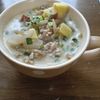 ぽぽペの作ってみた!投稿(【さつまいもとごぼうの豆乳味噌スープ】コク深でまろやか)