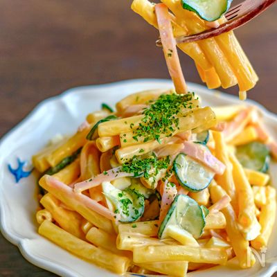 定番マカロニサラダ 美味しさの秘密有り♡