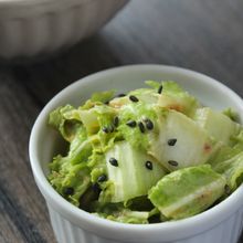 山東菜の爽やか&コク旨あえ