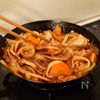 イカのうま辛コチュ炒めの工程2