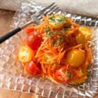 人参とミニトマトのマリネ【さっぱり夏サラダ・みりんが隠し味】