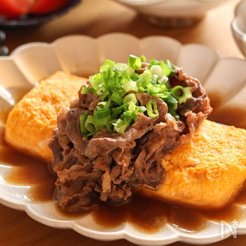 【肉だし巻き卵】家族大絶賛！ごはんが進み過ぎる簡単おかず