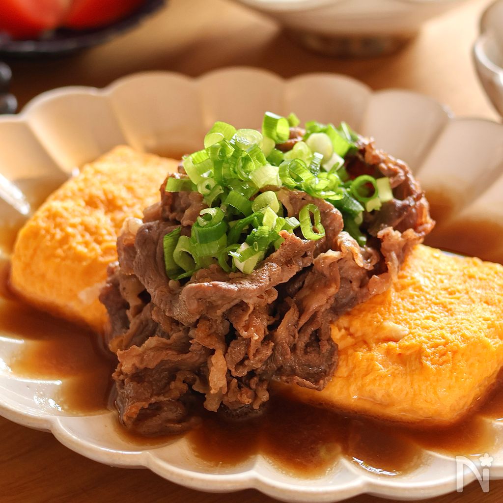 【肉だし巻き卵】家族大絶賛!ごはんが進み過ぎる簡単おかず | レシピサイトNadia